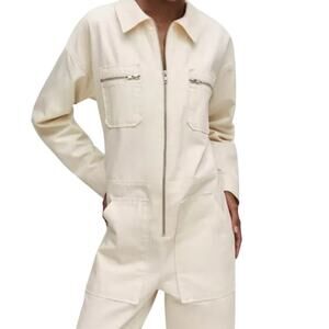 Mango Cream Jumpsuit